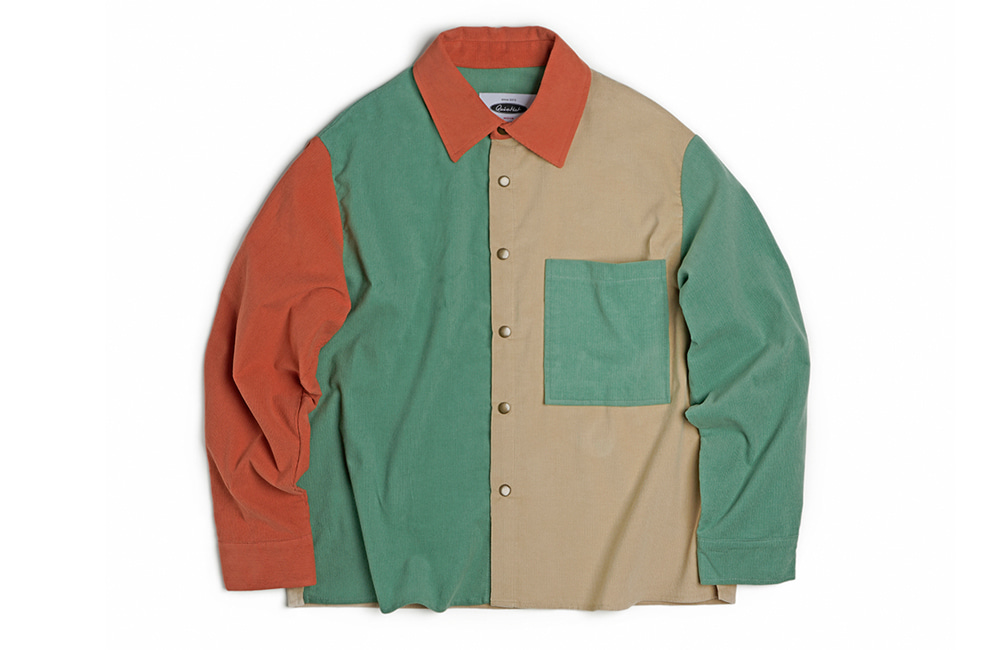 16&#039;s Corduroy Pastel Shirts-Jacket (mix)