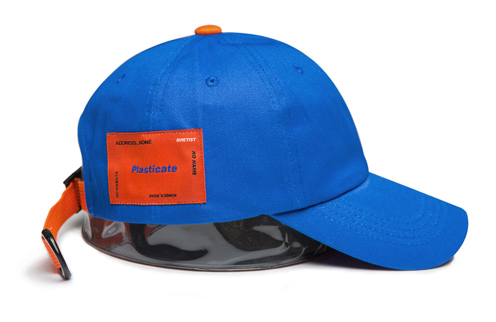 PLASTICATE Logo Ball-cap (blue)