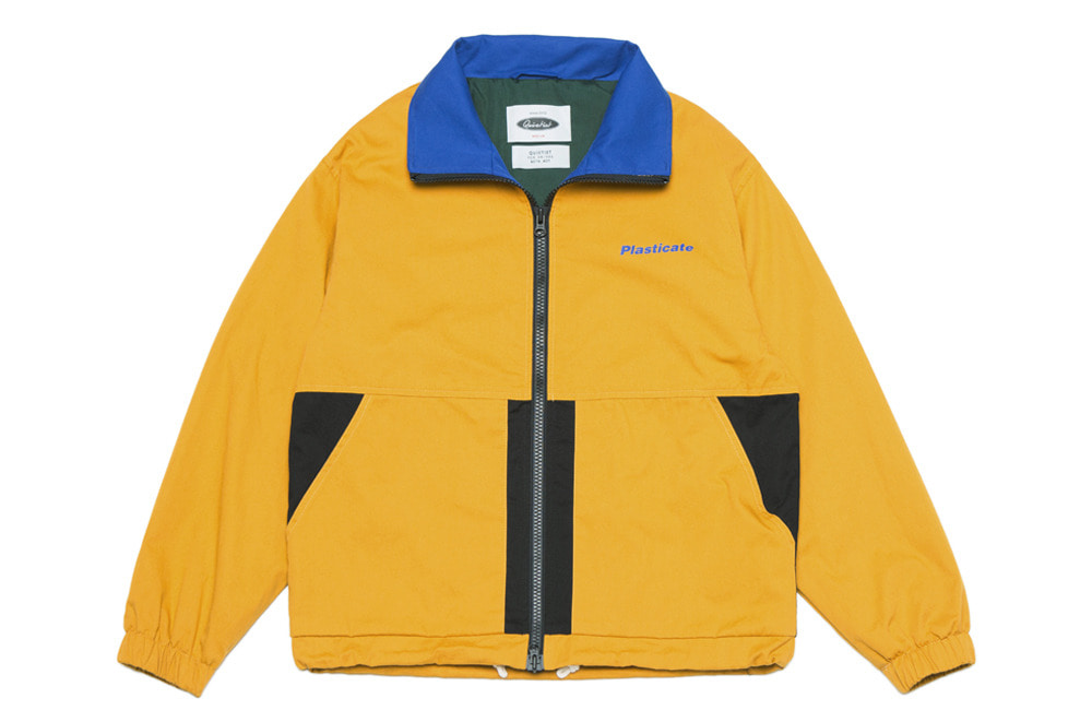PLASTICATE Block Jacket (yellow)