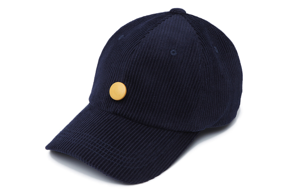 8s Corduroy Detachable Ball-cap (navy)