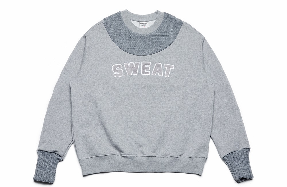 Plain Knit Sweat (gray)
