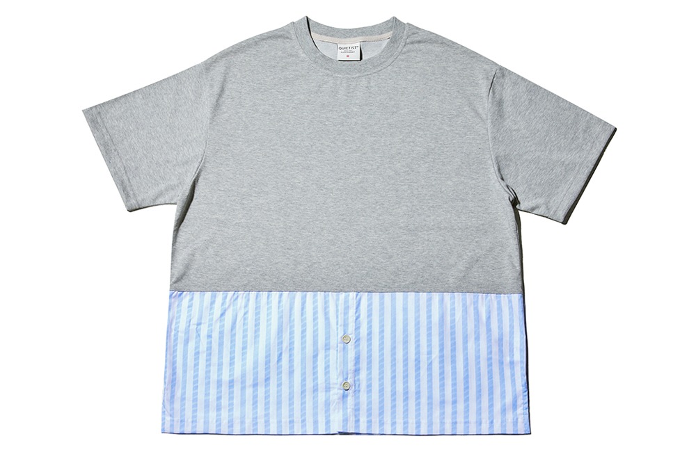 French Half 1/2 T-Shirts (gray)